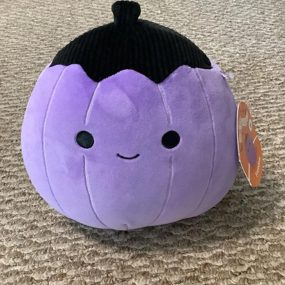 Squishmallows First To Market 8” Freedom The Purple Pumpkin New With Tags